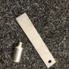 Luftregler,aircontroller mit 8mm Gewindestift und Schiene. 1963,1964,1965.